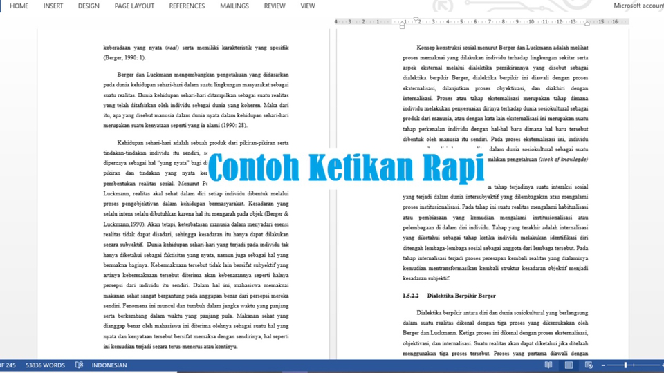 Merapikan Laporan & Dokumen