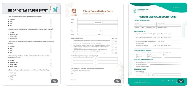 Pembuatan Formulir Pendaftaran Online
